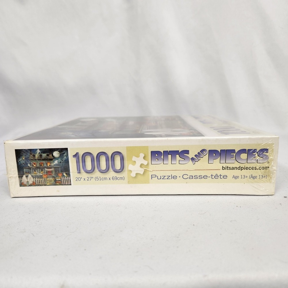 NIB Bits and Pieces 1000 Pc Puzzle "Enter If You Dare" 20" x 27" Halloween - Picture 6 of 6